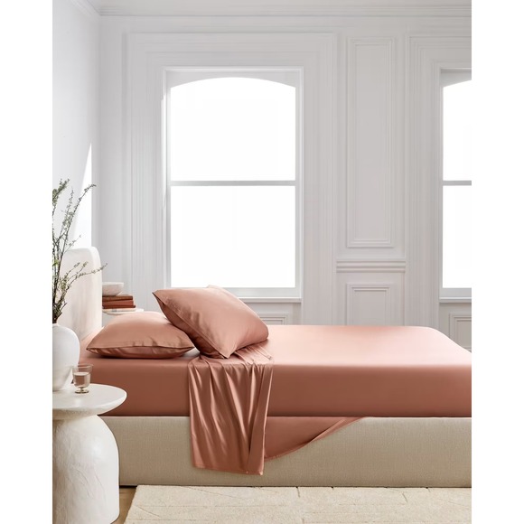 Quince Bamboo Sheet Set Clay Queen New With Tags - Picture 2 of 4